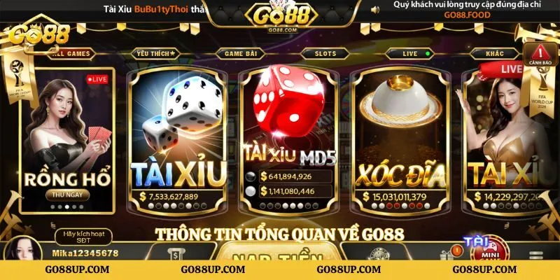 Thông tin tổng quan về Go88